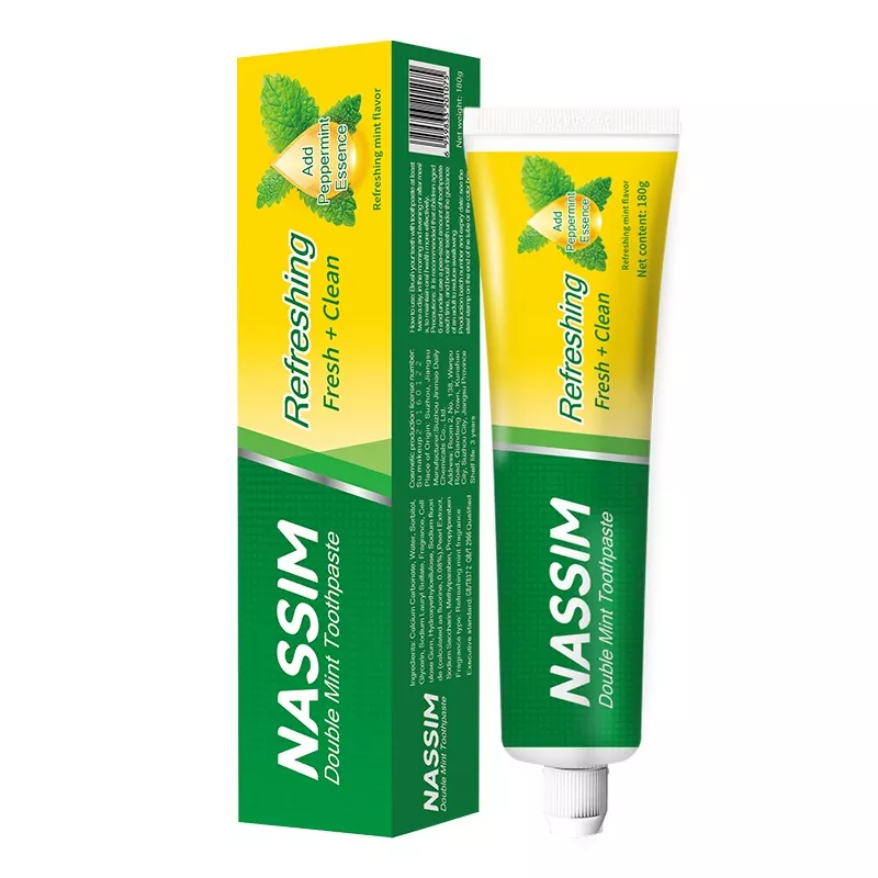 Natural Herbal Toothpaste tube