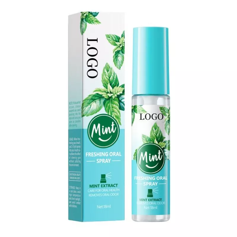 Spray oral para hálito refrescante